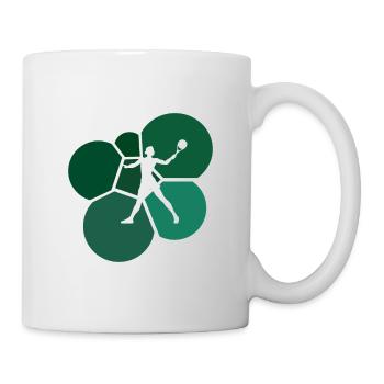 Tennis de plage Tennis de plage - Mug blanc - blanc - Droite