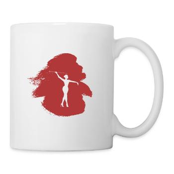 Gymnastique, Pole Turning, Danse - Mug blanc - blanc - Droite