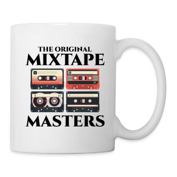 Die originalen Mixtape-Master: 80er-Jahre-Kassette - Tasse - Weiß - Rechts