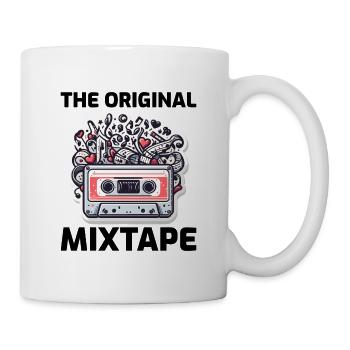 80s Mixtape Magic: Musical Explosion with Cassette - Mug - white - Right