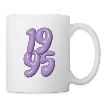 Millésime 1995 - Mug blanc - blanc - Droite