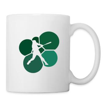 Softball Player Softball Bats Softball - Mug - white - Right