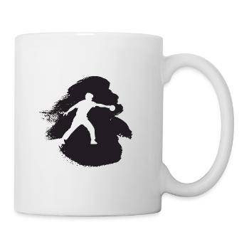 Table Tennis Ball Table Tennis Player - Mug - white - Right
