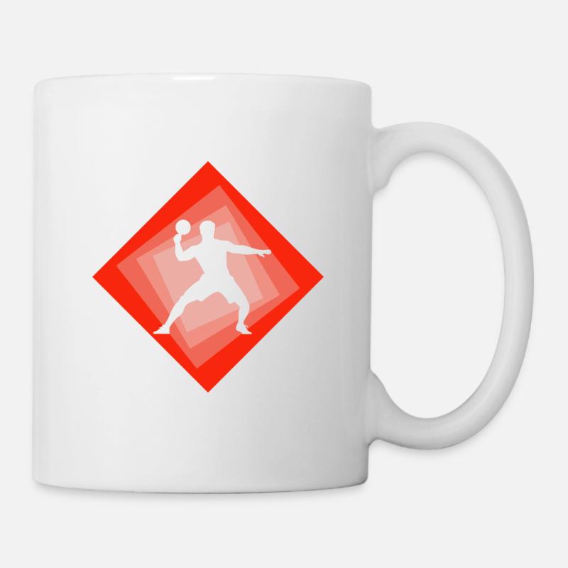 Tennis de table, tennis de table, tennis de table - Mug blanc - blanc
