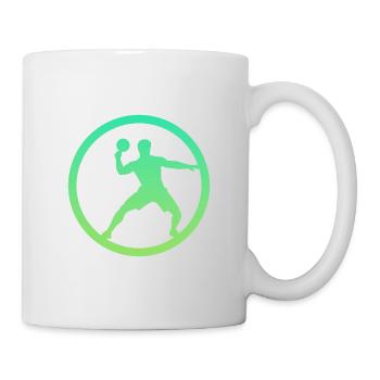 Tischtennisschläger Tischtennisball Tischtennis - Tasse - Weiß - Rechts