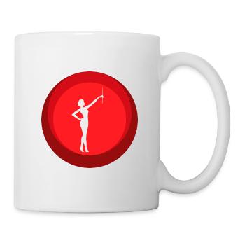 Twirling Baton Twirling Gymnastics - Mug - white - Right