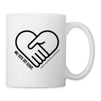AWARENESS HERZ - black - Tasse - Weiß - Rechts