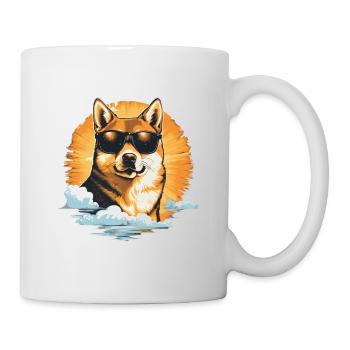 Akita Inu Cool - Akita Dog - Mug - white - Right