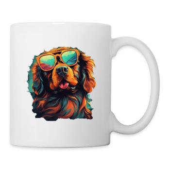 Hovawart Cool - Hovawart Hund - Tasse - Weiß - Rechts