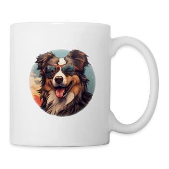 Australian Shepherd Cool - Australian Shepherd - Mug - white - Right