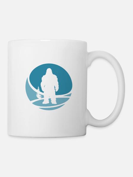 Yeti Yeti Bigfoot Lochness - Mug - white