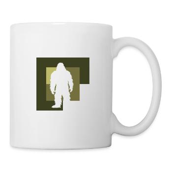 Yeti Big foot Lochness - Mug - white - Right