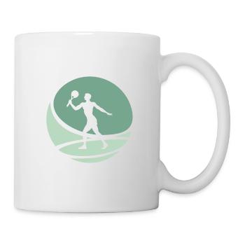 Tennis de plage Tennis de plage - Mug blanc - blanc - Droite