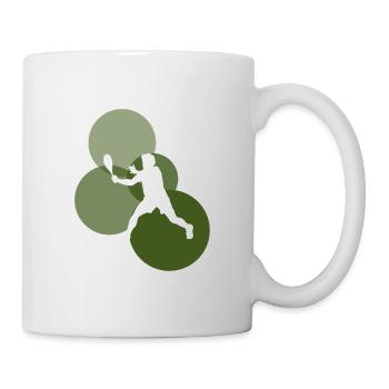 Raquettes de squash Joueurs de squash Raquettes de squash - Mug blanc - blanc - Droite
