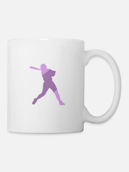 Softball Spieler Pitcher Pitcher - Tasse - Weiß