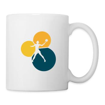 Tennis de plage Ballon de plage Tennis - Mug blanc - blanc - Droite