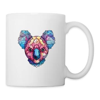 Koala Colorful Watercolor Animal Pet Illustration - Mug - white - Right