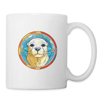 Seal Colorful Watercolor Animal Pet Illustration - Mug - white - Right