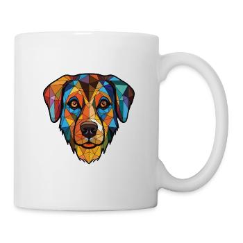 Berger du Languedoc Hunderasse buntes Aquarell - Tasse - Weiß - Rechts