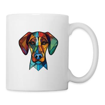Cao De Castro Laboreiro Hunderasse Aquarellglas - Tasse - Weiß - Rechts