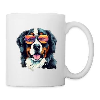 Bernese Mountain Dog Cool - Bernese Mountain Dog - Mug - white - Right