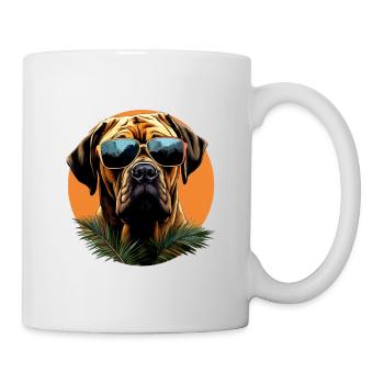 Boerboel Cool - Boerboel Hund - Tasse - Weiß - Rechts