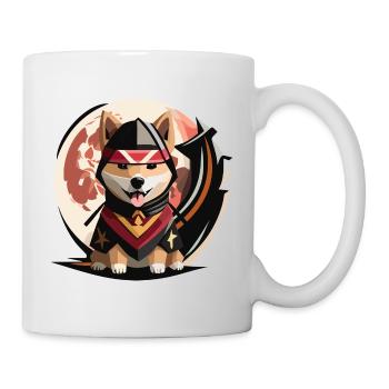 Shiba-Ninja - Tasse - Weiß - Rechts