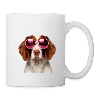 Epagneul Breton Cool - Epagneul Breton Dog - Mug - white - Right