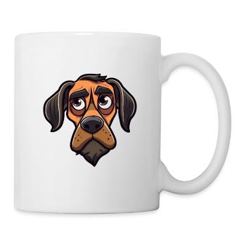 Cao De Seo Miguel Dog Breed Cartoon Kawaii Illustr - Mug - white - Right