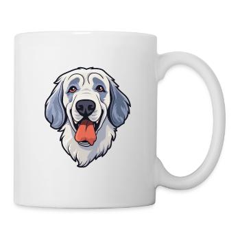 Aryan Molossus Dog Breed Cartoon Kawaii Illustrati - Mug blanc - blanc - Droite