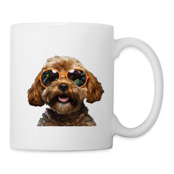 Cockapoo Cool - Cockapoo Dog - Mug - white - Right