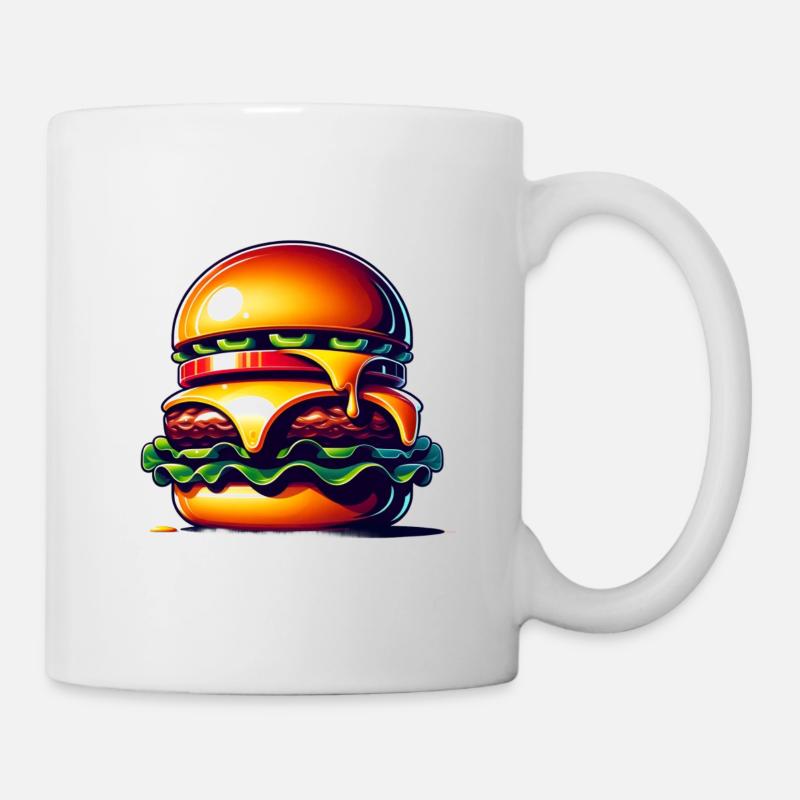 Délicieux burger ! - Mug blanc - blanc