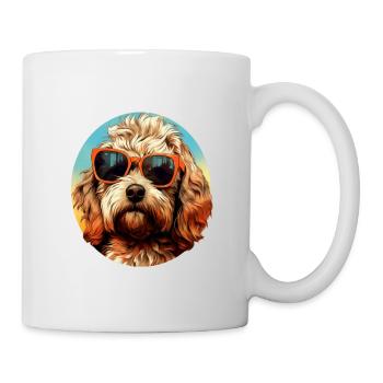 Cockapoo Cool - Cockapoo Dog - Mug - white - Right