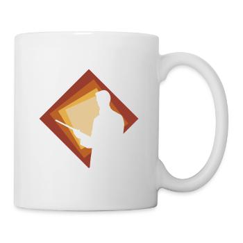 Billardkugel Billard Billard - Tasse - Weiß - Rechts