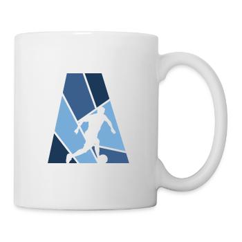 Beach Soccer Beach Ball Joueur de Football - Mug blanc - blanc - Droite