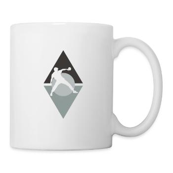 Table Tennis Table Tennis Table Tennis Racket - Mug - white - Right