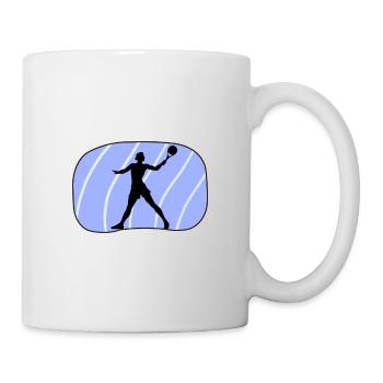 Tennis de plage Tennis de plage - Mug blanc - blanc - Droite