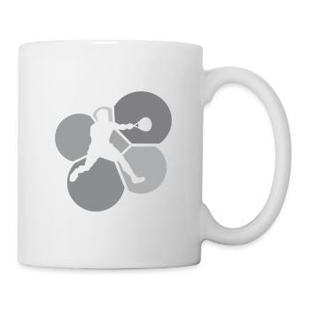 Raquettes de squash Raquettes de squash Joueurs de squash - Mug blanc - blanc - Droite
