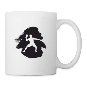 Table tennis ball Table tennis rackets Table tennis - Mug - white - Right