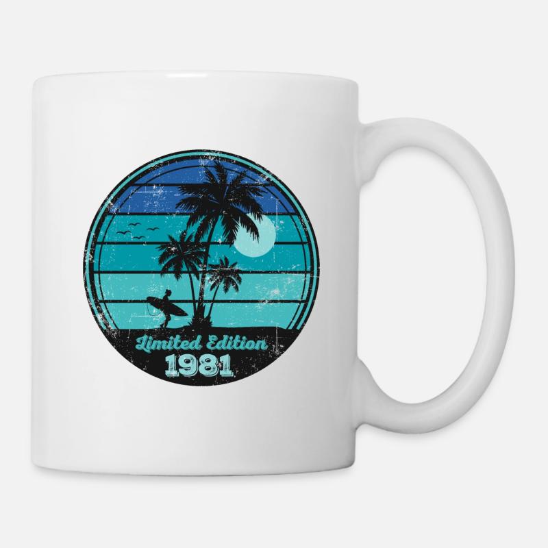 Vintage 1981 - Tasse - Weiß