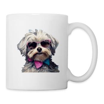 Havaneser Cool - Havaneser Hund - Tasse - Weiß - Rechts
