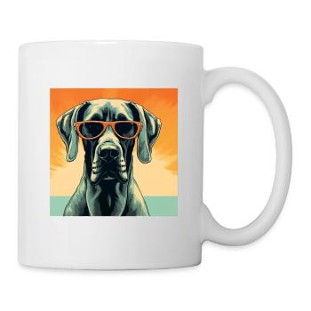 Great Dane Cool - Great Dane - Mug - white - Right