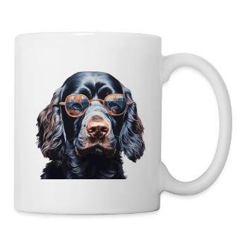 Field Spaniel Cool - Field Spaniel Hund - Tasse - Weiß - Rechts
