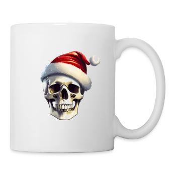 Skull Noël - Mug blanc - blanc - Droite