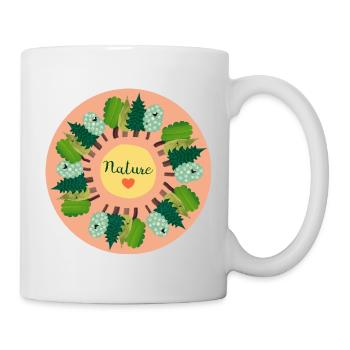 Naturliebe Nature love - Tasse - Weiß - Rechts