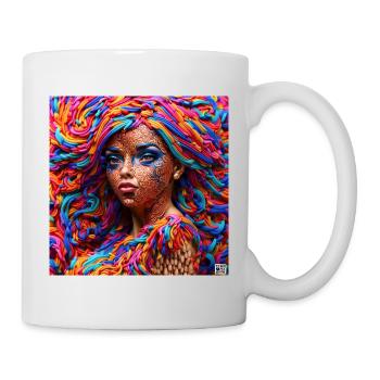 Hairstyle #5 - Mug blanc - blanc - Droite