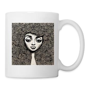 Hairstyle #6 - Mug - white - Right