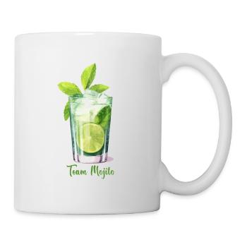 Cocktail Mojito d'équipe Long Drink - Mug blanc - blanc - Droite