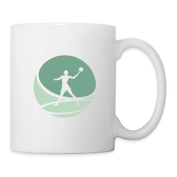 Tennis de plage Tennis de plage - Mug blanc - blanc - Droite