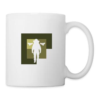 Beekeeper Honeycomb Bees - Mug - white - Right